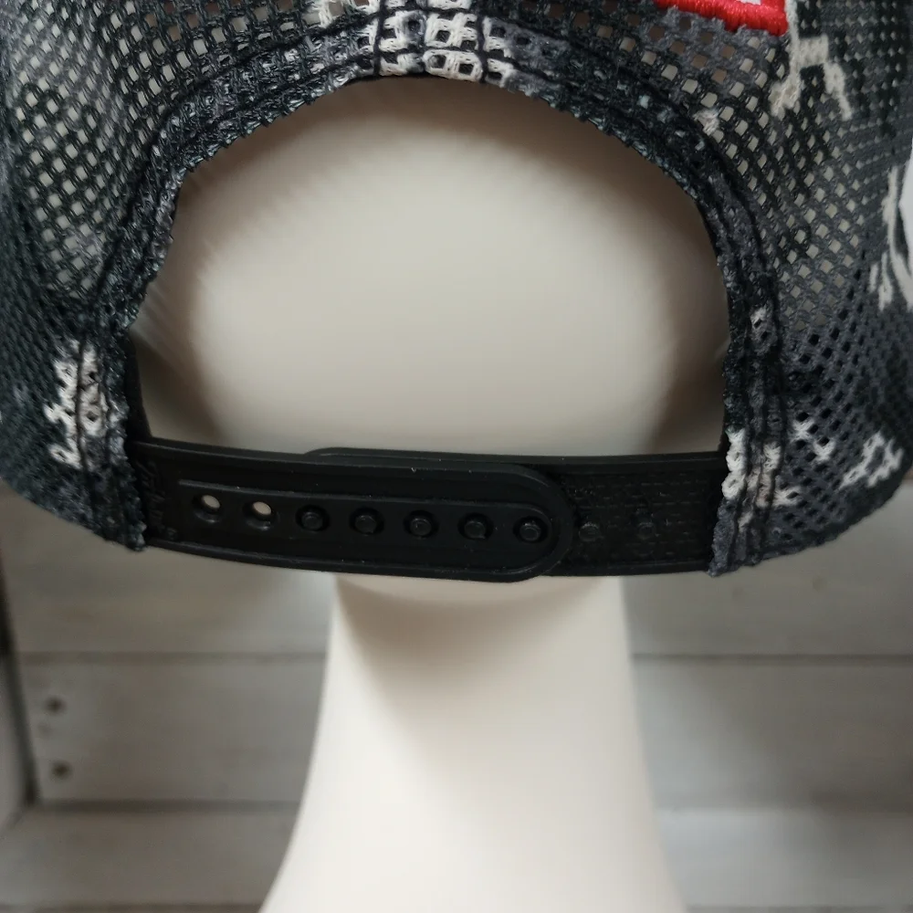 Titleist Pro V1 Footjoy Logo Mesh Black Snapback Hat Cap Men's One Size Fits Mos - Picture 5 of 10